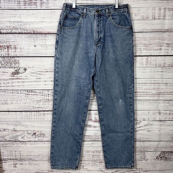 Vintage LL Bean Mens 34x32 Double L Classic Fit Flannel Lined Denim Jeans - Picture 2 of 16